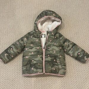 Baby Gap sherpa lined coat.